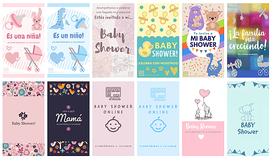 invitaciones de BABY-Card